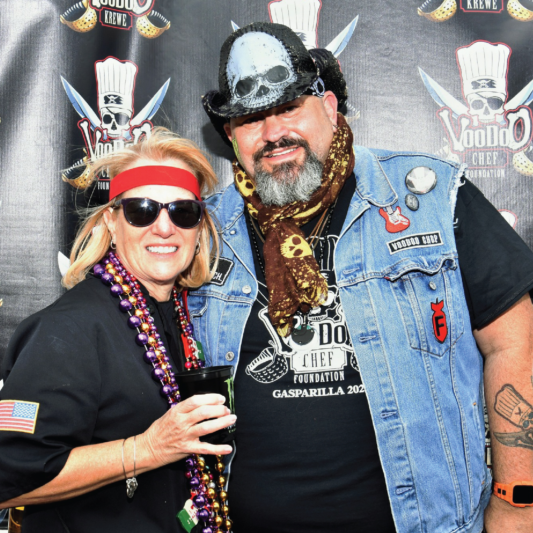 VooDoo Chef at Gasparilla Parade with Krewe