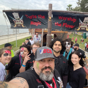 VooDoo Krewe at Gasparilla Parade in Tampa, FL