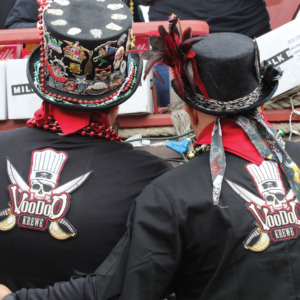 VooDoo Krewe at Gasparilla Parade in Tampa, FL