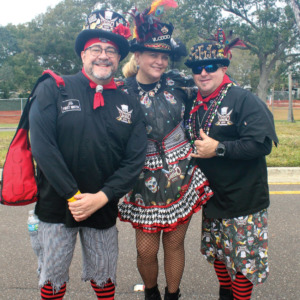 VooDoo Krewe at Gasparilla Parade in Tampa, FL