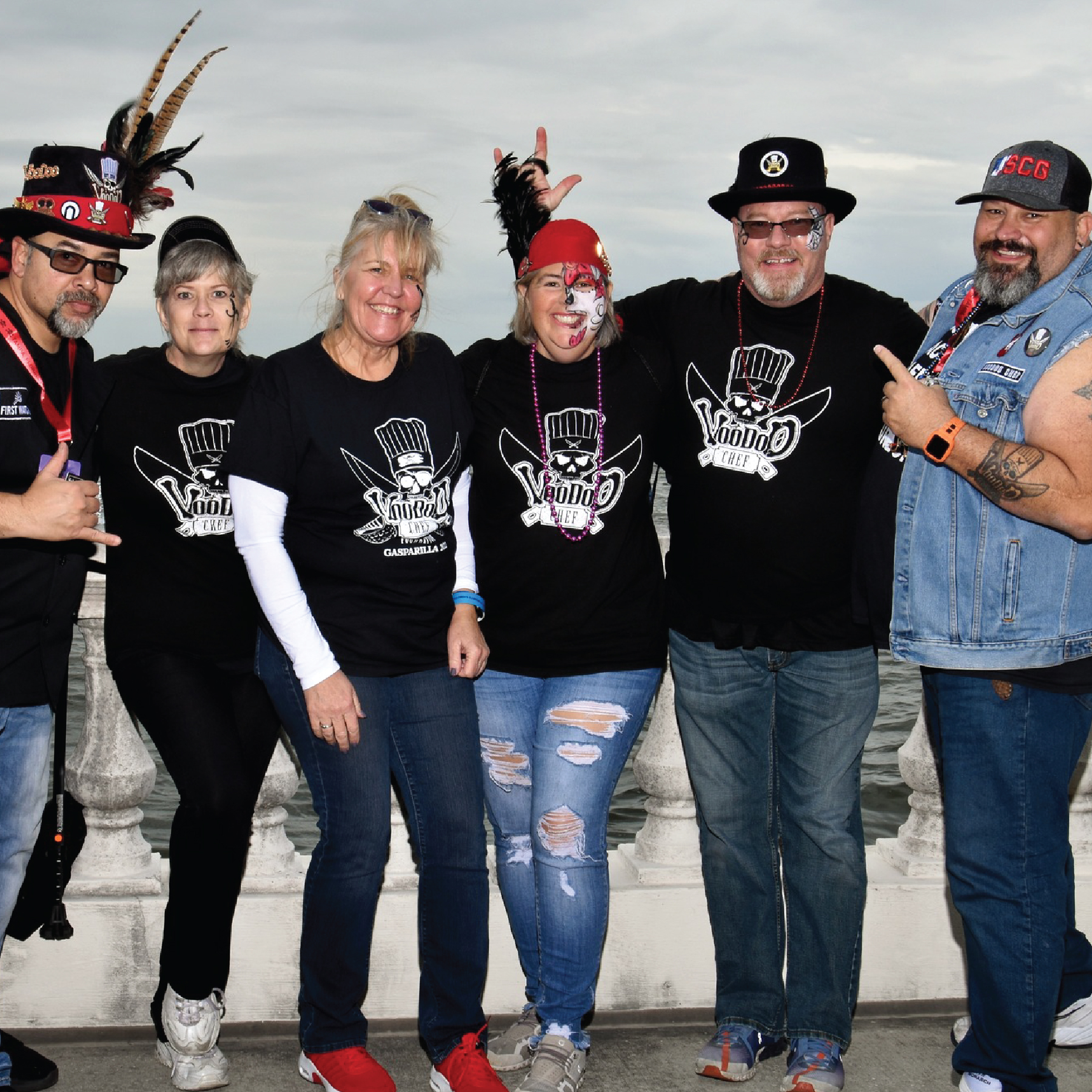 VooDoo Krewe at Gasparilla Parade in Tampa, FL