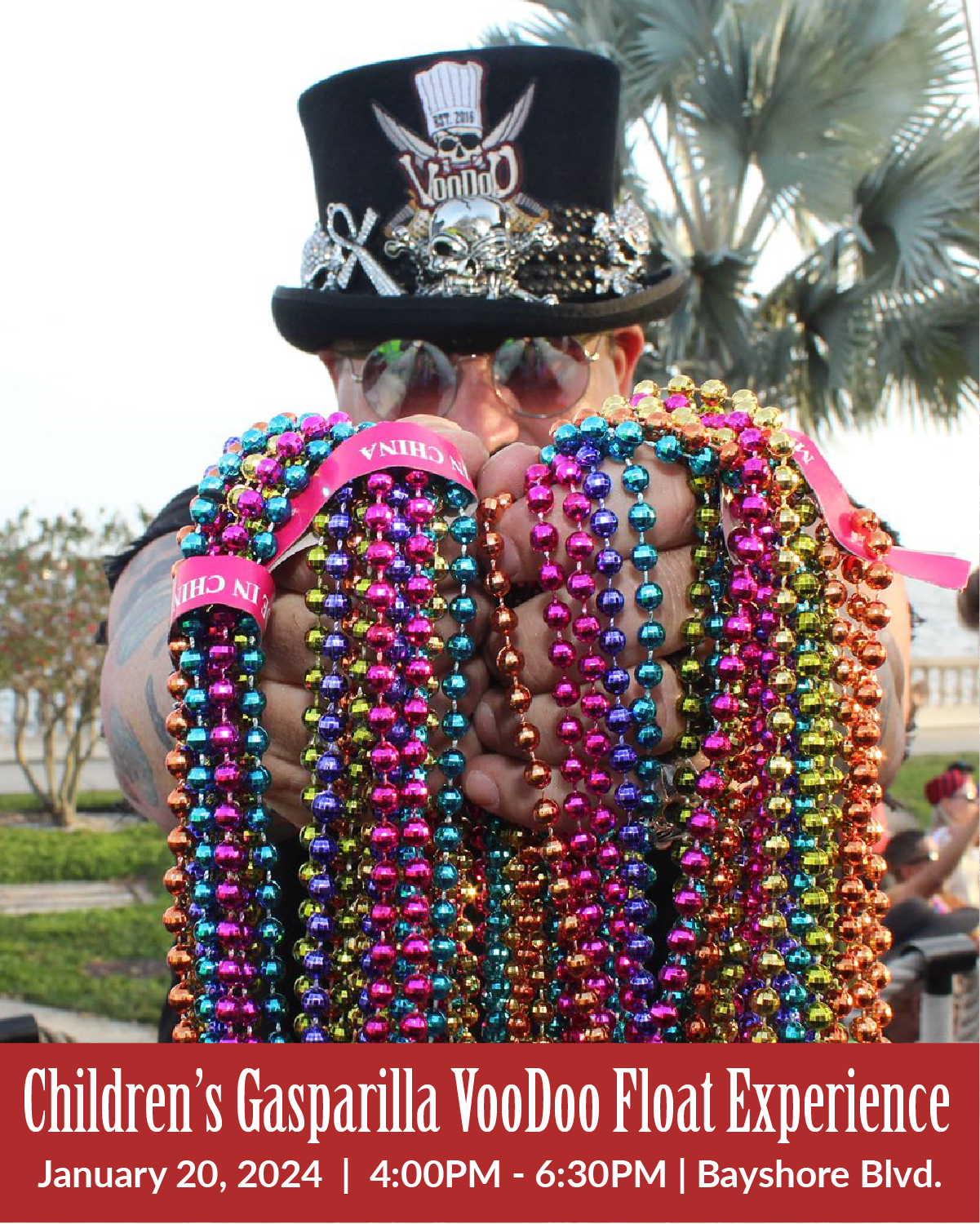 Children's Gasparilla Parade with VooDoo Krewe 2024