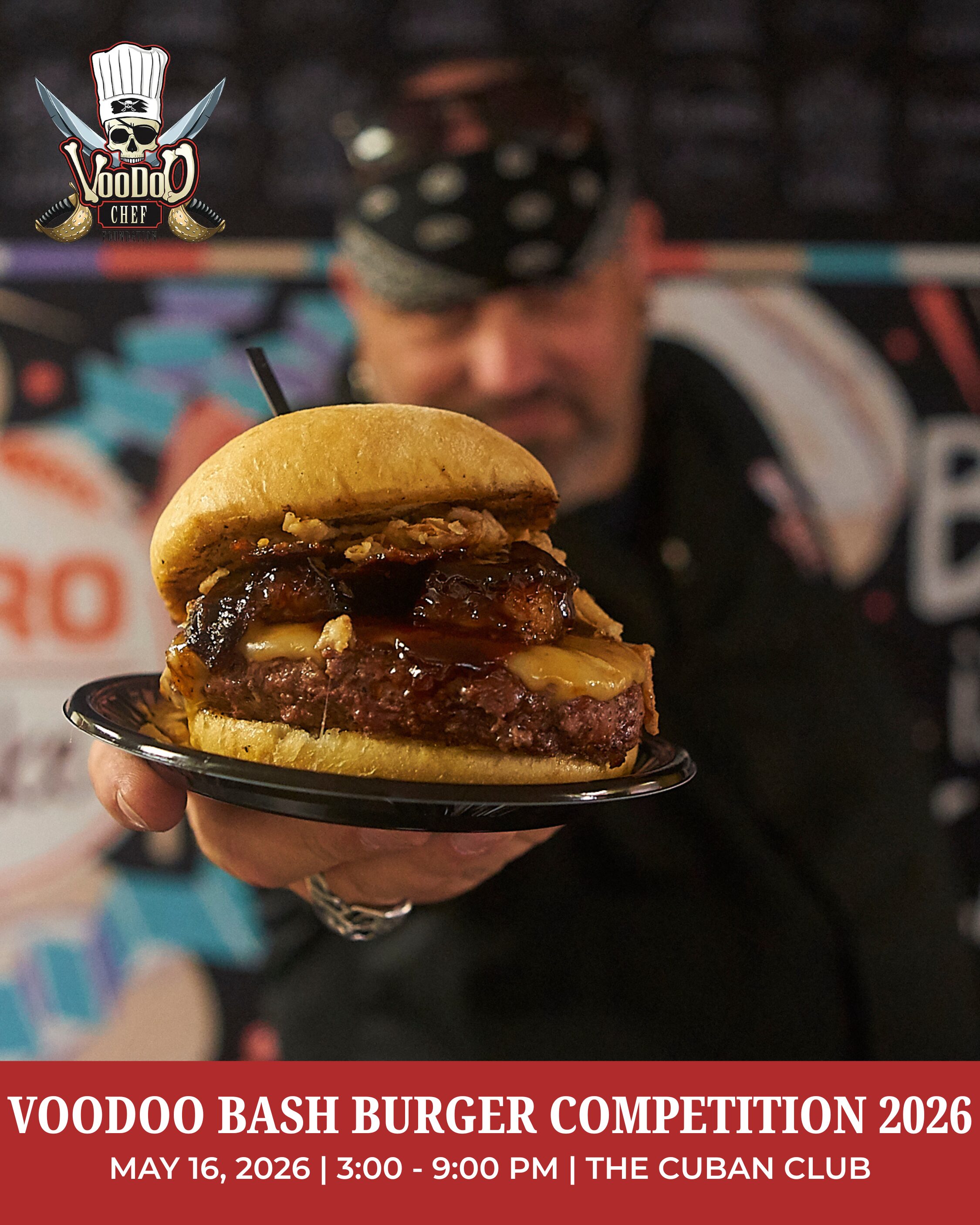Click to show details - VooDoo Bash Burger Competition VooDoo Bash Burger Competition 2026 Event Details